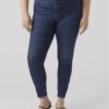 Vero Moda Curve Дънки Phia 10285012 Тъмносин Skinny Fit за Жени цена