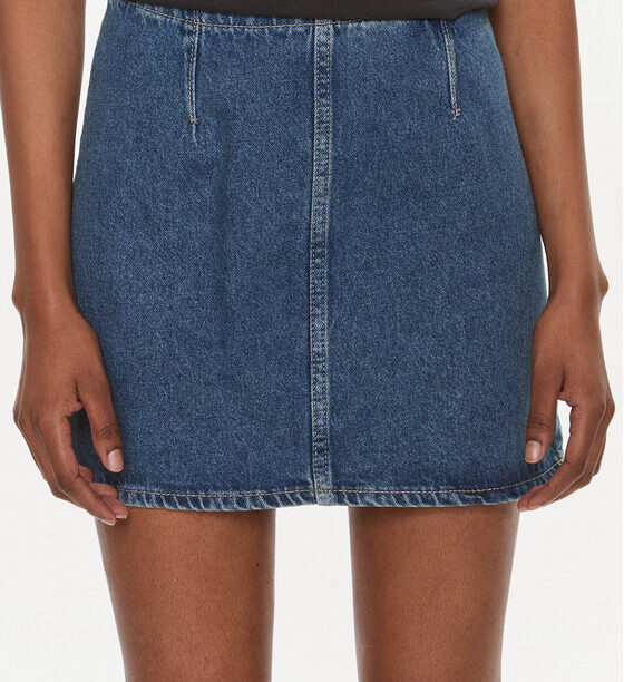 Дънкова пола Calvin Klein Jeans за Жени цена