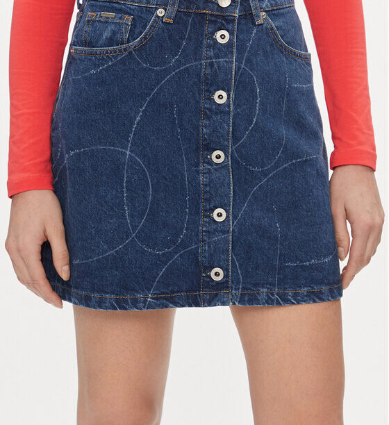 Дънкова пола Pepe Jeans за Жени цена