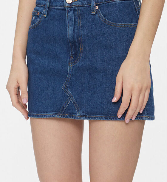 Дънкова пола Tommy Jeans за Жени цена