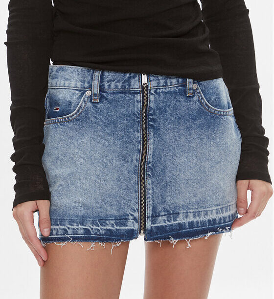 Дънкова пола Tommy Jeans за Жени