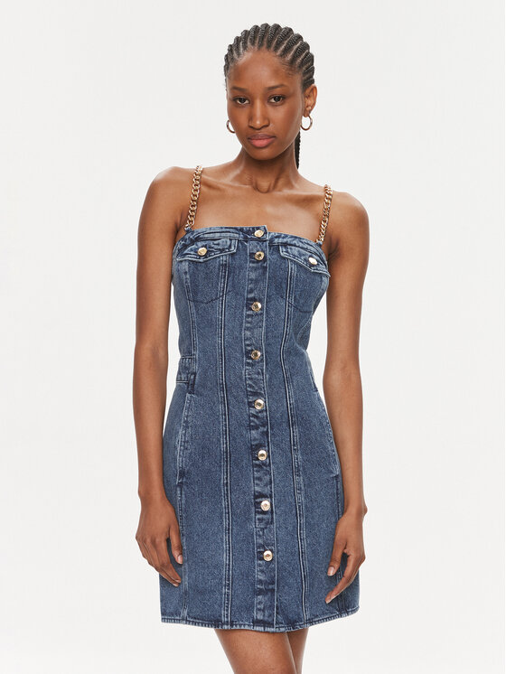 Дънкова рокля MICHAEL Michael Kors за Жени цена