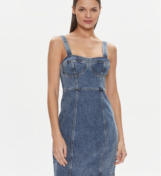 Дънкова рокля Tommy Jeans за Жени цена