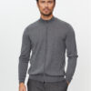 Boss Кардиган Balonso-L 50476347 Сив Regular Fit за Мъже цена