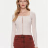Guess Кардиган Allie W4RR43 Z2YN2 Бежов Slim Fit за Жени цена