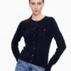 Polo Ralph Lauren Кардиган 211891643002 Тъмносин Regular Fit за Жени цена