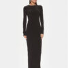 Patrizia Pepe Официална рокля 8A1207/J113-K103 Черен Regular Fit за Жени цена