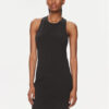 Calvin Klein Swimwear Плажна рокля KW0KW02480 Черен Regular Fit за Жени цена