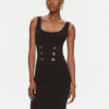 Pinko Плетена рокля Cactus 102879 A1LK Черен Slim Fit за Жени цена