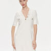 TWINSET Плетена рокля 241TP3095 Екрю Regular Fit за Жени цена