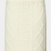 Gina Tricot Пола тип молив 21147 Бял Regular Fit за Жени цена