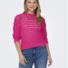 ONLY Пуловер Linda 15311772 Розов Regular Fit за Жени цена