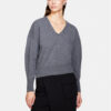 Sisley Пуловер 1044M400T Сив Regular Fit за Жени цена