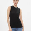 Tommy Hilfiger Пуловер Md Lyocell Silk Blend Vest WW0WW40980 Черен Regular Fit за Жени цена