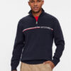 Tommy Hilfiger Пуловер Global Stripe MW0MW33508 Тъмносин Regular Fit за Мъже цена