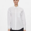 Tommy Jeans Риза Tjw Ovs Cotton Shirt Ext DW0DW17356 Бял Regular Fit за Жени цена