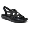 Skechers Сандали Simply Stretch 163023/BLK Черен за Жени цена