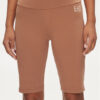 EA7 Emporio Armani Спортни шорти 3DTS53 TJ01Z 1731 Кафяв Regular Fit за Жени цена