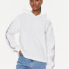 Calvin Klein Jeans Суитшърт Logo Elastic Hoodie J20J223078 Бял Regular Fit за Жени цена