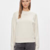 Calvin Klein Суитшърт Micro Logo K20K206630 Екрю Regular Fit за Жени цена
