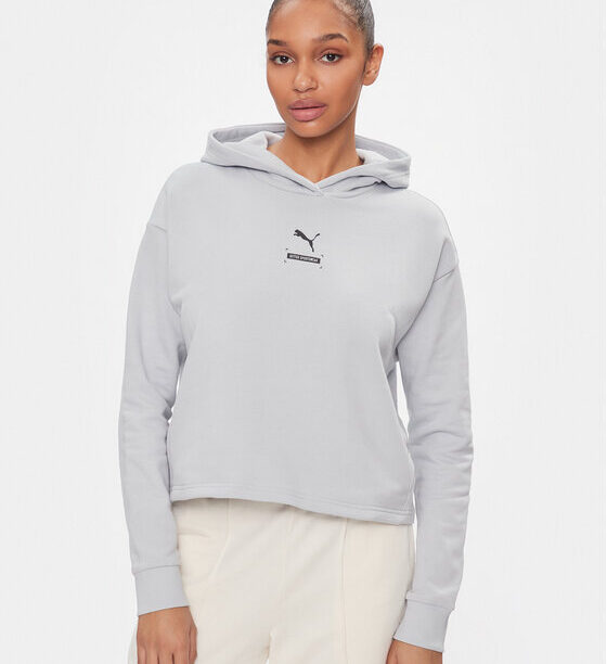 Puma Суитшърт 67003380 Сив Regular Fit за Жени цена