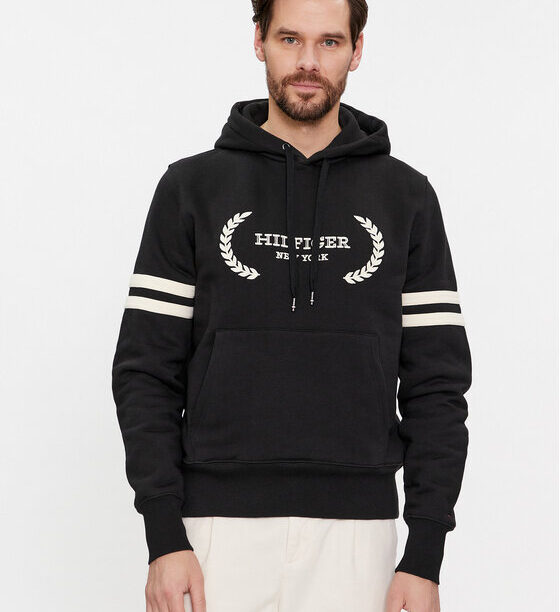 Tommy Hilfiger Суитшърт Laurel MW0MW33648 Черен Regular Fit за Мъже цена