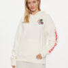 Tommy Jeans Суитшърт Cherry DW0DW17707 Бял Relaxed Fit за Жени цена