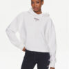Tommy Jeans Суитшърт Essential Logo DW0DW17797 Бял Relaxed Fit за Жени цена