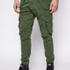 Alpha Industries Текстилни панталони Combat 126215 Зелен Slim Fit за Мъже цена
