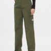 Calvin Klein Jeans Текстилни панталони J20J221297 Зелен Straight Fit за Жени цена