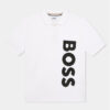 Тениска с яка и копчета BOSS за Момчета цена