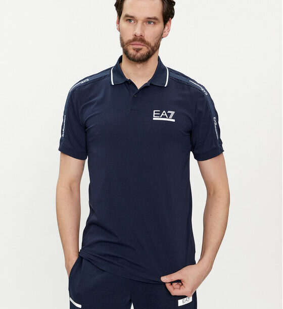 Тениска с яка и копчета EA7 Emporio Armani за Мъже цена