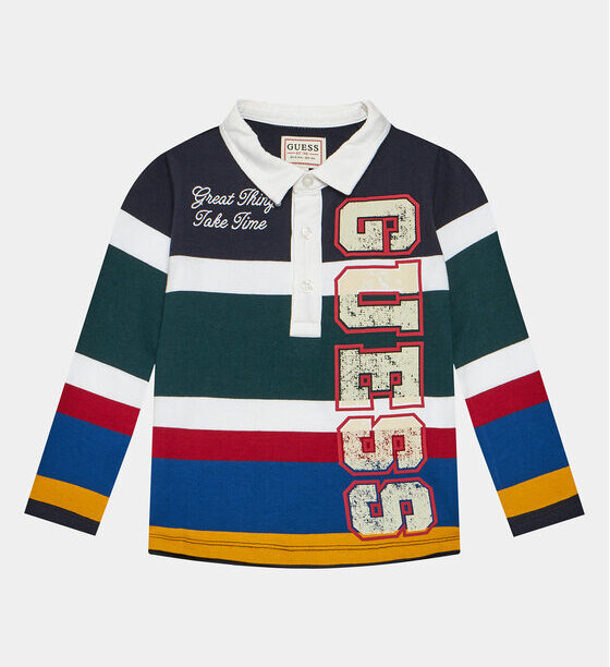 Тениска с яка и копчета Guess за Момчета цена