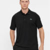 Lacoste Тениска с яка и копчета DH3201 Черен Regular Fit за Мъже цена