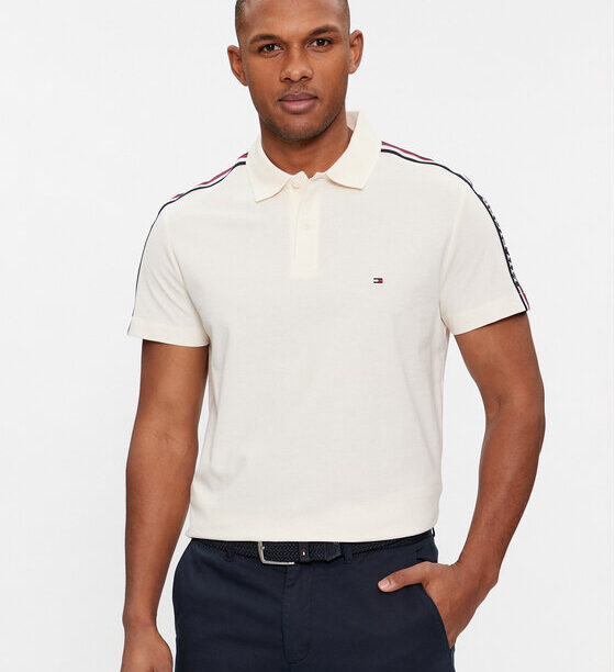 Тениска с яка и копчета Tommy Hilfiger за Мъже цена