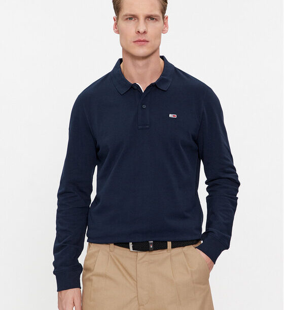 Тениска с яка и копчета Tommy Jeans за Мъже цена
