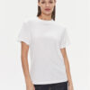 Calvin Klein Тишърт Metallic Micro Logo T Shirt K20K206967 Бял Regular Fit за Жени цена