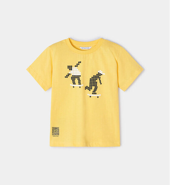 Mayoral Тишърт 3013 Жълт Regular Fit за Момчета цена