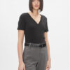 Tommy Hilfiger Тишърт New Cody WW0WW40584 Черен Slim Fit за Жени цена