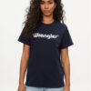 Wrangler Тишърт 112352289 Тъмносин Regular Fit за Жени цена
