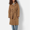 Noisy May Тренч Manya 27028990 Кафяв Regular Fit за Жени цена