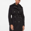 Vero Moda Тренч Janet 10301315 Черен Regular Fit за Жени цена