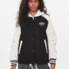 Tommy Jeans Яке бомбър Cord Mix Letterman DW0DW16592 Черен Regular Fit за Жени цена