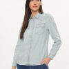 United Colors Of Benetton дънкова риза 5RZKDQ06T Тъмносин Regular Fit за Жени цена