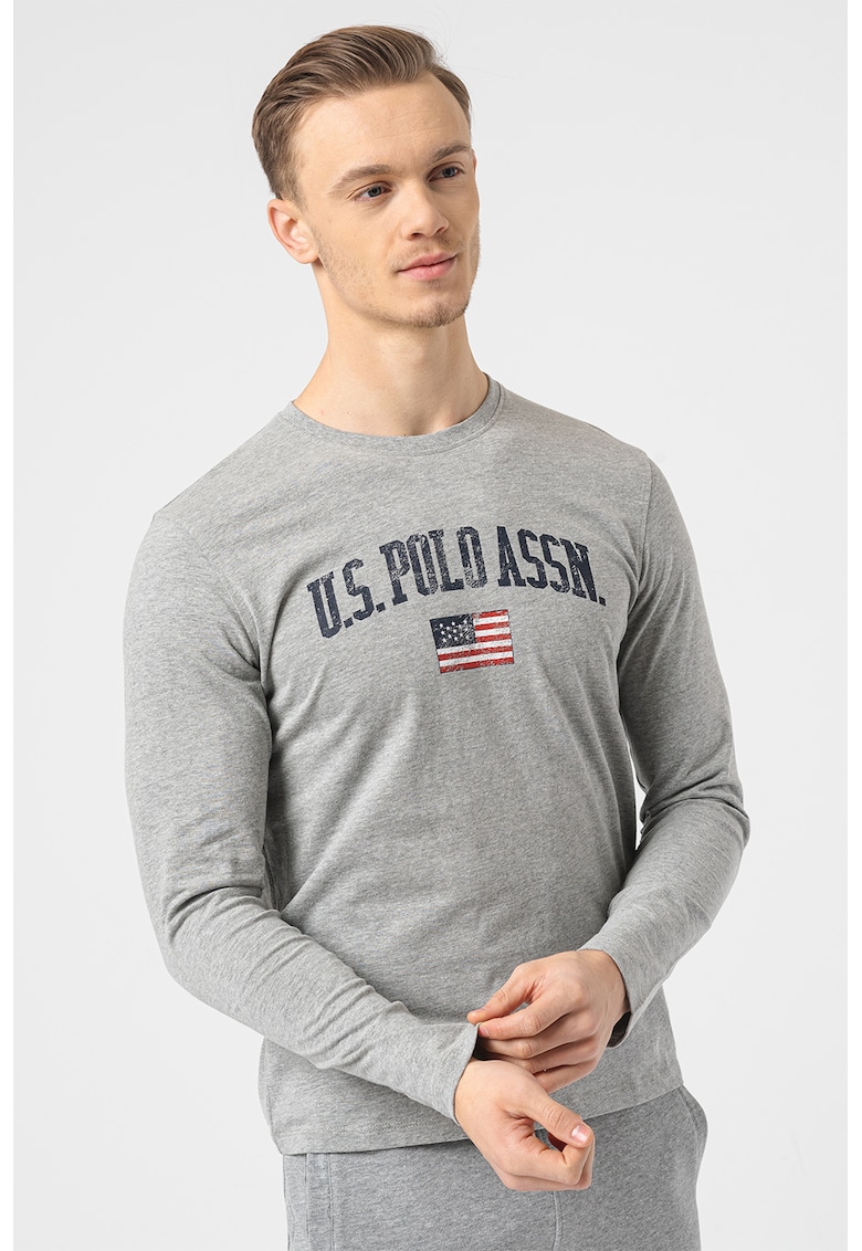 Блуза с лого US Polo Assn