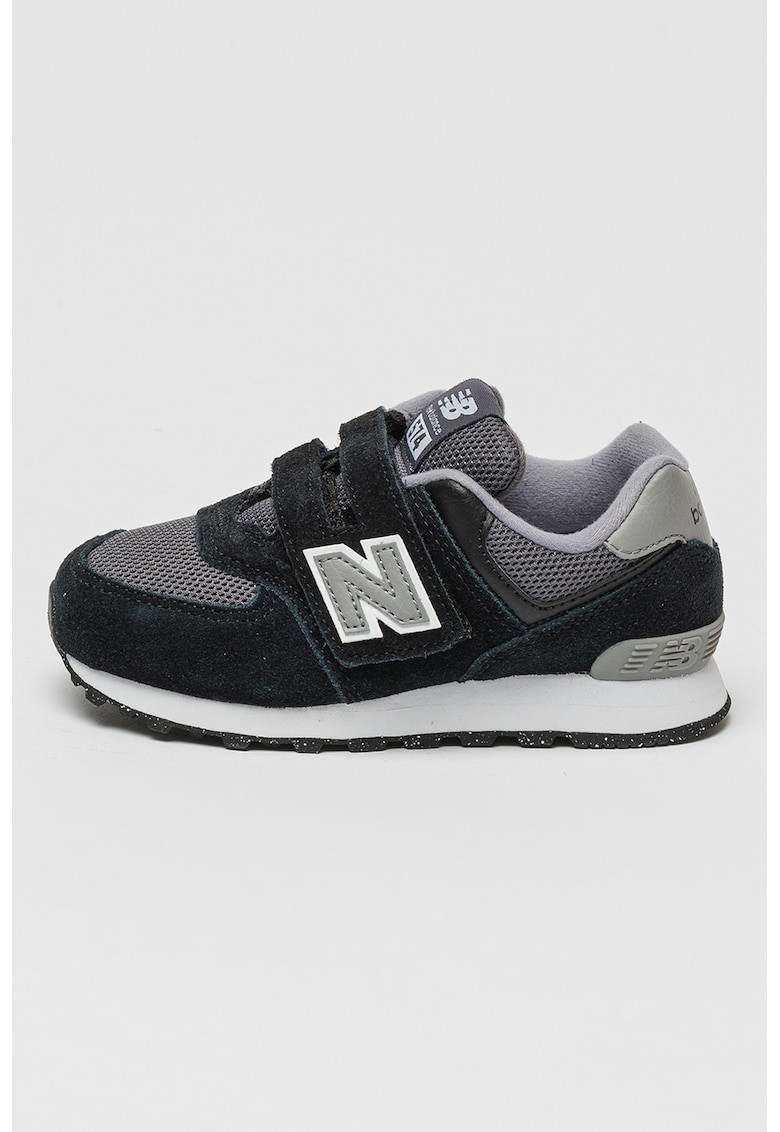 Велурени спортни обувки 574 с мрежести зони New Balance