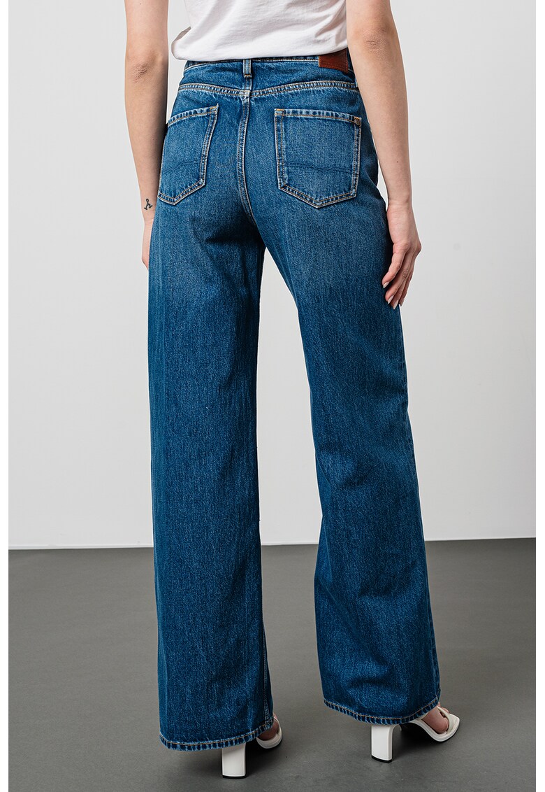 Дънки с широк крачол и висока талия Pepe Jeans London