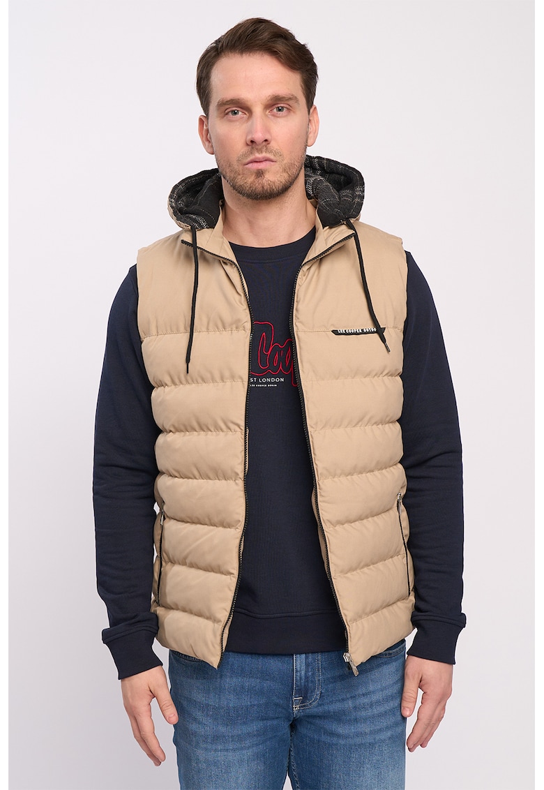 Елек с качулка Lee Cooper