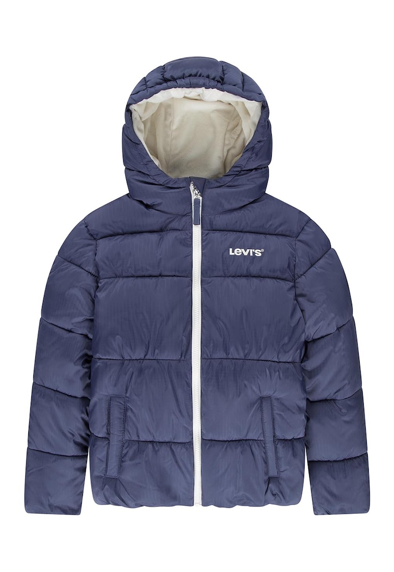 Зимно яке с качулка и лого Levis