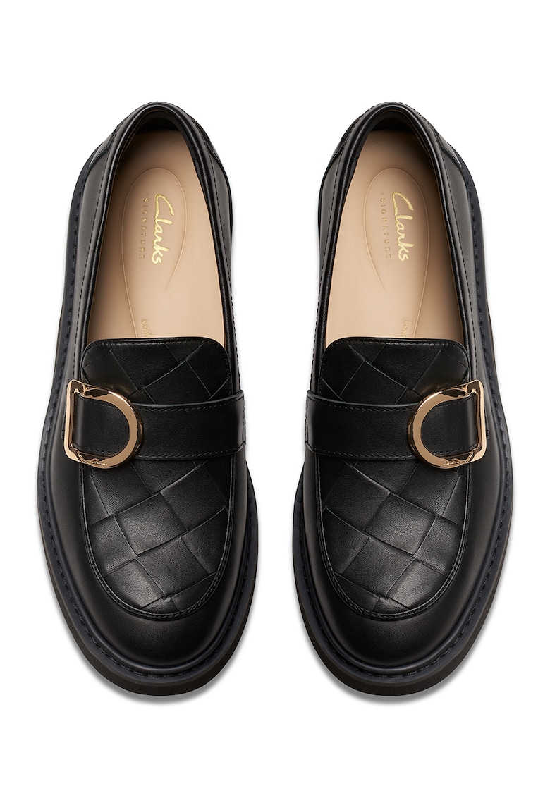 Кожени мокасини с токи Clarks
